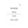 Picture of Where You - Go I'll Go II _GroupedProduct_Rectangle_Portrait_Unframed_Print_Only_