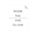 Picture of Where You Stay - I'll Stay II  _GroupedProduct_Rectangle_Portrait_Unframed_Print_Only_