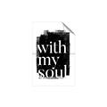 Picture of With My Soul black background _GroupedProduct_Rectangle_Portrait_Unframed_Print_Only_