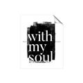 Picture of With My Soul black background _GroupedProduct_Rectangle_Portrait_Unframed_Print_Only_