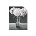 Picture of White Hydrangea jar _GroupedProduct_Rectangle_Portrait_Unframed_Print_Only_