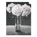 Picture of White Hydrangea jar _GroupedProduct_Rectangle_Portrait_Unframed_Print_Only_