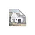 Picture of Barn with fence _GroupedProduct_Square_Unframed_Print_Only_