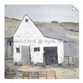 Picture of Barn with fence _GroupedProduct_Square_Unframed_Print_Only_