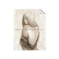 Picture of Pencil Sketch II _GroupedProduct_Rectangle_Portrait_Unframed_Print_Only_
