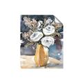 Picture of White Flower In Vase I _GroupedProduct_Rectangle_Portrait_Unframed_Print_Only_
