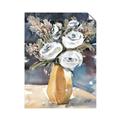 Picture of White Flower In Vase I _GroupedProduct_Rectangle_Portrait_Unframed_Print_Only_