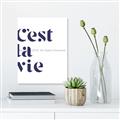 Picture of Cest La Vie II _GroupedProduct_Rectangle_Portrait_Unframed_Print_Only_