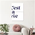 Picture of Cest La Vie II _GroupedProduct_Rectangle_Portrait_Unframed_Print_Only_
