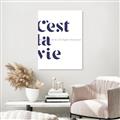 Picture of Cest La Vie II _GroupedProduct_Rectangle_Portrait_Unframed_Print_Only_