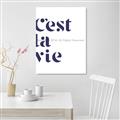 Picture of Cest La Vie II _GroupedProduct_Rectangle_Portrait_Unframed_Print_Only_