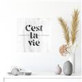 Picture of Cest La Vie III _GroupedProduct_Square_Unframed_Print_Only_