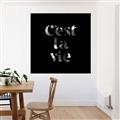 Picture of Cest La Vie IV _GroupedProduct_Square_Unframed_Print_Only_