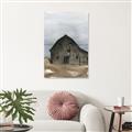 Picture of Barn House _GroupedProduct_Rectangle_Portrait_Unframed_Print_Only_