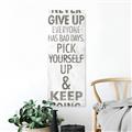 Picture of Never Give Up I _GroupedProduct_Panel_Portrait_Unframed_Print_Only_