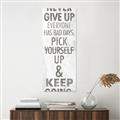 Picture of Never Give Up I _GroupedProduct_Panel_Portrait_Unframed_Print_Only_