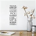 Picture of Never Give Up II _GroupedProduct_Panel_Portrait_Unframed_Print_Only_
