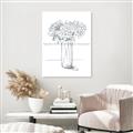 Picture of Drawing Flower VI _GroupedProduct_Rectangle_Portrait_Unframed_Print_Only_