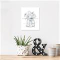 Picture of Drawing Flower V _GroupedProduct_Rectangle_Portrait_Unframed_Print_Only_