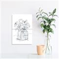 Picture of Drawing Flower V _GroupedProduct_Rectangle_Portrait_Unframed_Print_Only_
