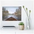 Picture of Lake Boat I  _GroupedProduct_Rectangle_Landscape_Unframed_Print_Only_