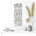 Picture of Life Is Too Short I _GroupedProduct_Panel_Portrait_Unframed_Print_Only_