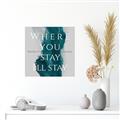 Picture of Where You Stay - I'll Stay IV _GroupedProduct_Square_Unframed_Print_Only_