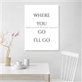 Picture of Where You - Go I'll Go II _GroupedProduct_Rectangle_Portrait_Unframed_Print_Only_