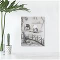 Picture of Farm House _GroupedProduct_Rectangle_Portrait_Unframed_Print_Only_