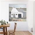 Picture of Barn with fence _GroupedProduct_Square_Unframed_Print_Only_