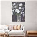 Picture of White Flower Medley _GroupedProduct_Rectangle_Portrait_Unframed_Print_Only_