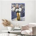 Picture of White Flower In Vase II _GroupedProduct_Rectangle_Portrait_Unframed_Print_Only_