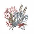 Picture of Ocean Coral l _GroupedProduct_Square_Unframed_Print_Only_