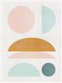 Picture of Pastel Modern II  _GroupedProduct_Rectangle_Portrait_Unframed_Print_Only_