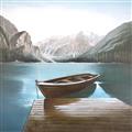 Picture of At the Dock  _GroupedProduct_Square_Unframed_Print_Only_
