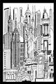 Picture of City Sketch II _GroupedProduct_Rectangle_Portrait_Unframed_Print_Only_