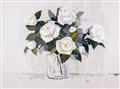 Picture of White Roses _GroupedProduct_Rectangle_Landscape_Unframed_Print_Only_