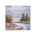 Picture of Small Lake in the Desert _GroupedProduct_Square_Canvas_