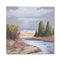 Picture of Small Lake in the Desert _GroupedProduct_Square_Canvas_