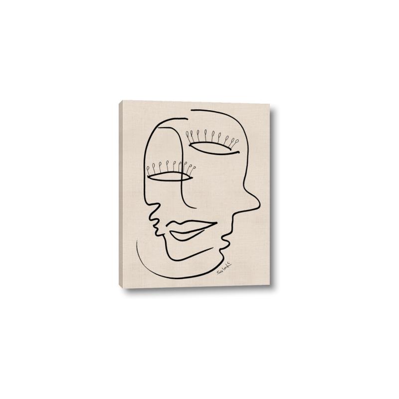 Picture of Two Faced I  _GroupedProduct_Rectangle_Portrait_Canvas_