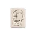 Picture of Two Faced I  _GroupedProduct_Rectangle_Portrait_Canvas_