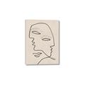 Picture of Two Faced II _GroupedProduct_Rectangle_Portrait_Canvas_