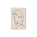 Picture of Two Faced II _GroupedProduct_Rectangle_Portrait_Canvas_
