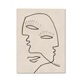 Picture of Two Faced II _GroupedProduct_Rectangle_Portrait_Canvas_