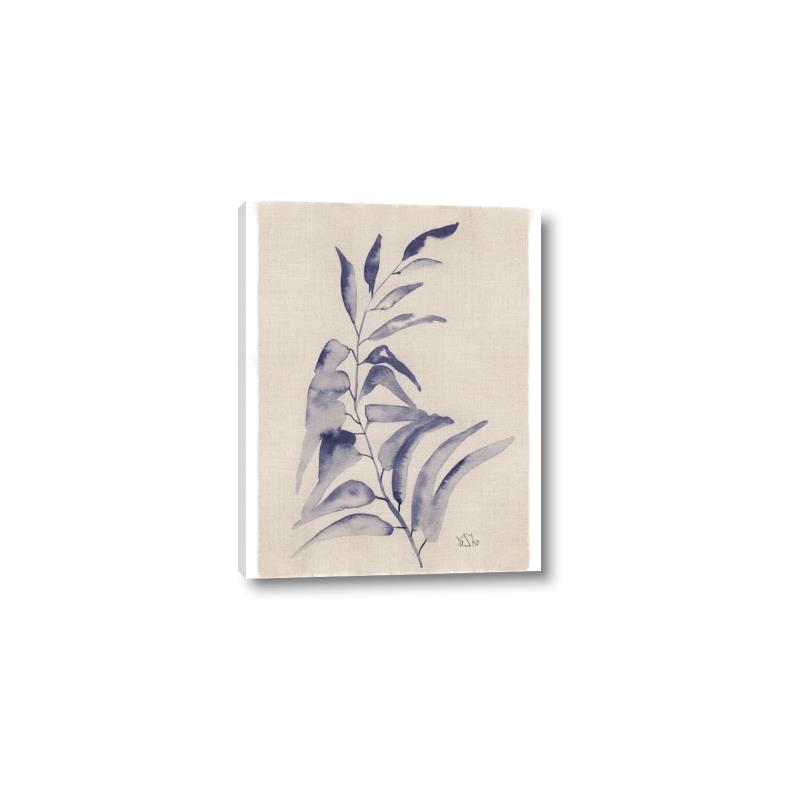 Picture of Blue Botanical II _GroupedProduct_Rectangle_Portrait_Canvas_