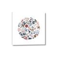 Picture of Coral circle I _GroupedProduct_Square_Canvas_