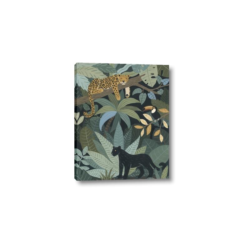 Picture of Jungle Safari II _GroupedProduct_Rectangle_Portrait_Canvas_