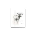 Picture of Moose Charcoal _GroupedProduct_Rectangle_Portrait_Canvas_