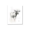 Picture of Moose Charcoal _GroupedProduct_Rectangle_Portrait_Canvas_