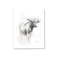 Picture of Moose Charcoal _GroupedProduct_Rectangle_Portrait_Canvas_
